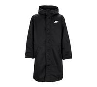 Nike, ,Coats ,Uomo ,Nero ,M Piumino lungo con cappuccio in Sherpa