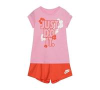 Nike COMPELTO BAMBINA FLORAL SKORT SET 36L814 (ROSA, 5-6 YEARS)