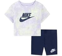 Nike COMPLETO BIMBA BOXY TEE E BIKE SHORT 16L658 (LILLA, 24 MONTHS)