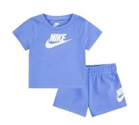 Nike COMPLETO BIMBO CLUB TEE E SHORT SET 56L596 (CELESTE, 3 MONTHS)