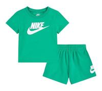 Nike COMPLETO BIMBO CLUB TEE E SHORT SET 56L596 (ROSSO, 9 MONTHS)