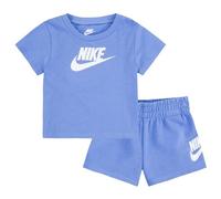 Nike Completo bimbo Club Tee e Short Set 66L596 Celeste 18 mesi