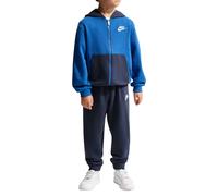 Nike - Completo Tuta con Cappuccio e T-shirt da Bambino Lifestyle, Blu - Taglia 2-3 A - 86P282-U90 Blu