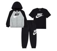 Nike Completo Tuta e T-shirt da Bambino Color Blocked Hbr Nero Taglia 4-5 A Codice 86N341-023 Nero