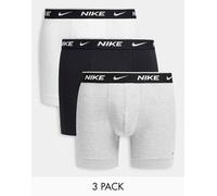 Nike - Confezione da 3 boxer grigi-Grigio S