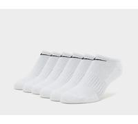Nike Confezione da 6 paia di calzini fantasmini, bianco 38 - 42,42 - 46