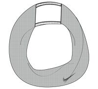 NIKE Ciclo di Raffreddamento, Sciarpa Unisex-Adulti, Grigio Fumo Chiaro/Antracite/Antracite, Misura Standard