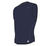 Nike Core Compression Maglietta da uomo senza maniche, Ossidiana/Grigio, XXXL