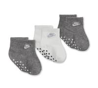 Nike Core Futura Gripper Calzini per bimbi Dk Grey Heather 6/12 mesi