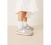 Nike - Cortez - Sneakers in camoscio grigio chiaro WM 8.5