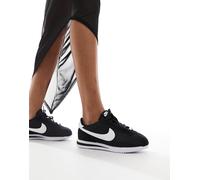 Nike - Cortez - Sneakers unisex in nylon nere e bianche-Nero 42