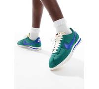 Nike - Cortez - Sneakers unisex verdi e blu-Verde WM 8.5
