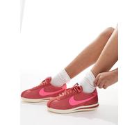 Nike - Cortez TXT - Sneakers in camoscio rosa scuro WM 11.5
