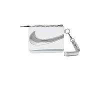 Nike Cortez Wristlet Pochette Portafogli con Cinturino Unisex Smoke Grey - Metallic Silver