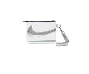 Nike Cortez Wristlet Pochette Portafogli con Cinturino Unisex Smoke Grey - Metallic Silver