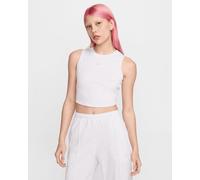 Nike Cost Crop Small Logo Essentials W - Canotta - Donna - Grigio