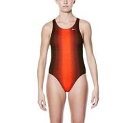 Nike Costume da Bagno Fastback One Piece, Donna - 845 (Team Orange/Black)