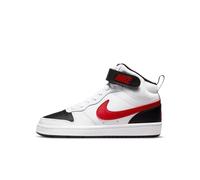 Nike Court Borough 2 GS Scarpe da Basket White/University Red/Black 38.5