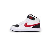 Nike Court Borough 2 GS Scarpe da Basket White/University Red/Black 39