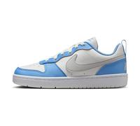 Nike Court Borough Low RECRAFT BG Scarpe Bambino, SUMMITWHITEVASTGREY-COBALTPULSE-Bianco, 38.5 EU