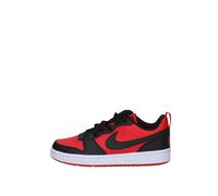 NIKE Court Borough Low RECRAFT (GS), Sneaker, University Red Black White, 38.5 EU