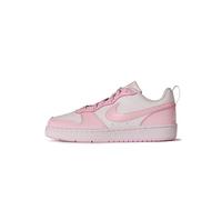 Nike Court Borough Low Recraft GS, Scarpe con Lacci, White/Pink Foam, 38.5 EU