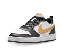 Nike Court Borough Low Recraft (GS) Scarpe per Il Tempo Libero per Bambini Black/Metallic Gold/Black/Whit 38