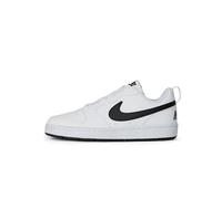 NIKE Court Borough Low RECRAFT (GS), Sneaker, White Black, 39 EU