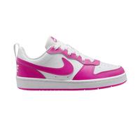NIKE Court Borough Low Recraft, Sneaker, Bianco Laser Fucsia, 40 EU