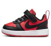NIKE Court Borough Low RECRAFT (TD), Sneaker, University Red Black White, 17 EU