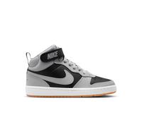 Nike Court Borough Mid 2 Black/Smoke Grey/White/Gum Med Brown da Ragazzi 36.5 Grigio