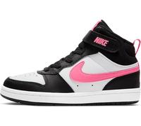 Nike Court Borough Mid 2 (PS), Sneaker, Black Sunset Pulse White, 34 EU