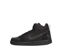 Nike - Court Borough Mid, Sneaker alte Unisex - Bambini, Nero, 38,5