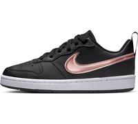 NIKE Court Borough Recraft SE, Scarpe da Ginnastica Unisex-Adulto, Black/Mtlc Red Bronze-White, 35.5 EU