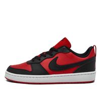 Nike Court Borough Unisex Donna Ragazzo Scarpe Sportive Basse Nero Rosso Nuova