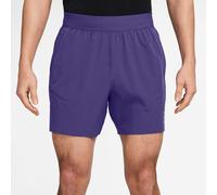 Nike Court Dri - Fit Advantage 6in Pantaloncini Uomini Viola, Taglia: L