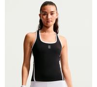Top da tennis da donna Nike Court Advantage Tank - black/white - Nero (L)