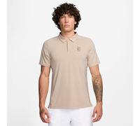 Nike Court Dri-FIT Advantage Polo Uomini-Beige in beige