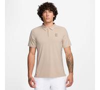 Nike Court Dri-FIT Advantage Polo Uomini-Beige in beige, Taglia: XXL