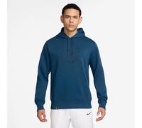 Nike Court Dri - Fit Heritage Felpa Con Cappuccio Uomini Grigio blu, Taglia: M