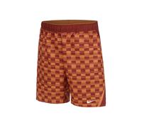 Nike Court Dri-FIT Victory High Rise 9in All Over Print Pantaloncini Uomini-Arancione,Marrone in arancione, Taglia: S