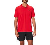 Nike Court Dry Fit Victory Polo, University Red/White, M Uomo