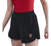 Nike Court Heritage Fleece Mid Rise Pantaloncini Donna - Nero