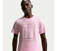 Nike Court Heritage Maglietta Uomini - rosa