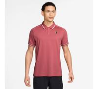 Nike Polo da tennis Court Heritage – Rosa (adobe) – Taglia M
