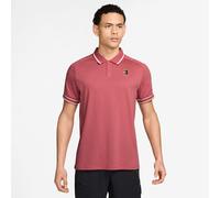 Polo da tennis da uomo Nike Court Heritage Tennis - adobe - Rosa (S)