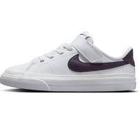 Nike Court Legacy Schuh für Jüngere Kinder, Scarpa, White Dark Raisin Football Grey, 31 EU