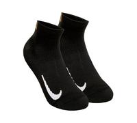 Calze da tennis alla caviglia NikeCourt Multiplier Max (2 paia) - Nero 34-38