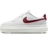 NIKE Court Vision Alta, Sneaker Donna, White/Team Red-Sail, 38.5 EU