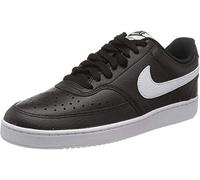 NIKE Court Vision Lo - Scarpe da Ginnastica Basse Uomo, Nero (Black/White-Photon Dust 001), 38.5 EU